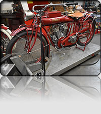 1914 Indian Twin Motorcycle